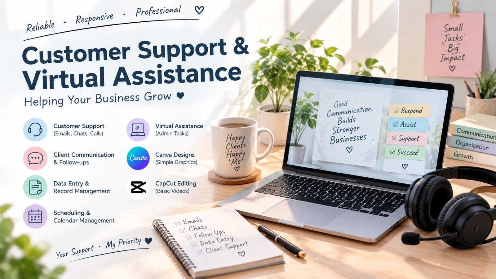 Customer Support and Virtual Assistance Services